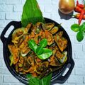 Cooksnap dari pawon mommy najam untuk resep Kerang Hijau Saus Padang