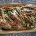 El cooksnap de Eddy Moreno de Suarez cuando hizo Pan de ajo y queso.