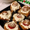 El cooksnap de Laura Cotter cuando hizo Bruschetta Italiana.