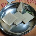 Abida khan का कुकस्नैप जब उन्होंने काजू कतली (kaju katli recipe in Hindi) बनाया था।