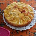 El cooksnap de Jessi Leyes cuando hizo Torta invertida de manzanas.