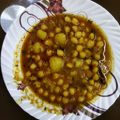 Yasha Shah's cooksnap of when they made Chana masala (chole).