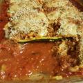 jeli.bby's cooksnap of when they made Italian stuffed zucchini boats.