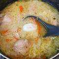 El cooksnap de Ricardo cuando hizo Consomé de pollo clásico (levanta muertos).