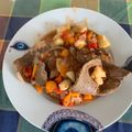 El cooksnap de Laura cuando hizo Bife a la criolla.