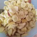 Umbreen Musa's cooksnap of when they made Fruit salad with milk.