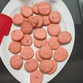Cooksnap dari Sym Porosa untuk resep Red Velvet Almond Cookies