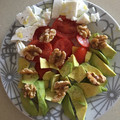 El cooksnap de Laura Ligero Baldomero cuando hizo Ensalada de queso de Burgos de Arias con aguacate y tomate.