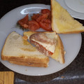 El cooksnap de Solitary Wolf cuando hizo Sándwich de bacon.