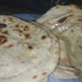 Vaishali Arora's cooksnap of when they made Lachha paratha.