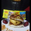Chandra Dayal का कुकस्नैप जब उन्होंने बर्गर (burger recipe in Hindi) बनाया था।
