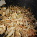 El cooksnap de Ever Peña cuando hizo Ceviche de Jibia fresca.
