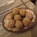 Abhilasha Singh का कुकस्नैप जब उन्होंने तिल के लड्डू (til ke ladoo recipe in Hindi) बनाया था।