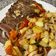 El cooksnap de Solana Garcia Navarro cuando hizo Carne al horno(lo acompañe con papas fritas)🥰.