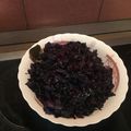 Hodosi László Cooksnap-ja, amikor elkészítette a(z) Párolt lilakáposzta receptet.