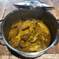 Bethan Rowe's cooksnap of when they made Ah Por's Mustard Curry.