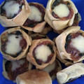 El cooksnap de Maxi Brizuela cuando hizo Canastitas de acelga, salsa blanca y queso.