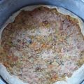 El cooksnap de Ana Diverso cuando hizo Tarta de puerro, cebolla y jamón.