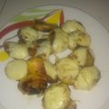 El cooksnap de Orlandy Blanco cuando hizo Plátano maduro con queso.