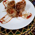 Dipti Mehrotra's cooksnap of when they made Veg and Cheese Spring Rolls.