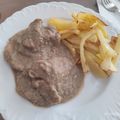 El cooksnap de Beatriz Osuna Caballero cuando hizo Solomillo de cerdo a la cerveza con cebolla y champiñones.