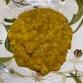 Cooksnap de Rafaela quando cozinhou Risoto de abóbora cabotiá.