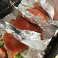 El cooksnap de Cuata Tere cuando hizo Salmón en papillote.