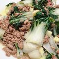 小白 的 奶油白菜炒肉末 cooksnap