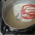 El cooksnap de Noelia Monardez cuando hizo Salsa blanca.