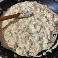 Vivien Varga Cooksnap-ja, amikor elkészítette a(z) Tejszínes garnéla receptet.