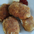 El cooksnap de Lu Rivero cuando hizo Croquetas de papa, jamón y queso dambo!.