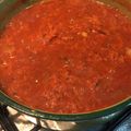 El cooksnap de Yolanda Serna cuando hizo Tinga de zanahoria.
