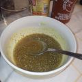El cooksnap de rodrigo cuando hizo Salsa de mostaza y miel.