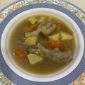 Cooksnap Inaz Sa’ad semasa beliau membuat Sup Kaki Ayam.