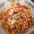 El cooksnap de Andrea Morales cuando hizo Tallarines Caseros!.