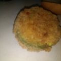 El cooksnap de Kiara Bustos cuando hizo Milanesas de zapallito verde rellenas de jamón y queso.