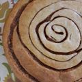 El cooksnap de Flor Marcos cuando hizo Budín de banana y dulce de leche.