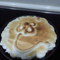El cooksnap de Corina Buga cuando hizo Lemon pie con base de chocolate.