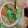 El cooksnap de Michelle yulisa cuando hizo Pozole rojo con cerdo.