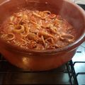 El cooksnap de poyga cuando hizo Cazuela de mariscos.