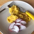 Sac László Cooksnap-ja, amikor elkészítette a(z) Tojásrántotta receptet.