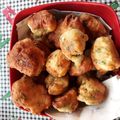 El cooksnap de Gabriela Olivera cuando hizo Buñuelos de lechuga crespa de "Tienda inglesa".