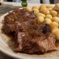 El cooksnap de Agustina Rodriguez cuando hizo Bondiola de cerdo al horno agridulce.