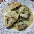 El cooksnap de Pilar cuando hizo Merluza al vino blanco.