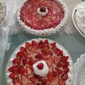 El cooksnap de Veronica Ibarra cuando hizo Tarta de frutillas y chantilly .