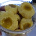 Cooksnap dari Ajeng Anugrah Lestari untuk resep Cookies Selai Strawberry/Thumbprint (Teflon + Takaran Sendok)