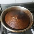 El cooksnap de Romina Sansberro cuando hizo Bizcochuelo para torta.