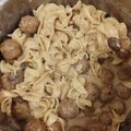 Junior Francis's cooksnap of when they made Swedish Meatballs.