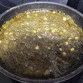 El cooksnap de juani1000 cuando hizo Espinacas con garbanzos.