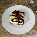 El cooksnap de Jaime Molas Zazo cuando hizo Tostadas Francesas con Plátano y Arándanos.